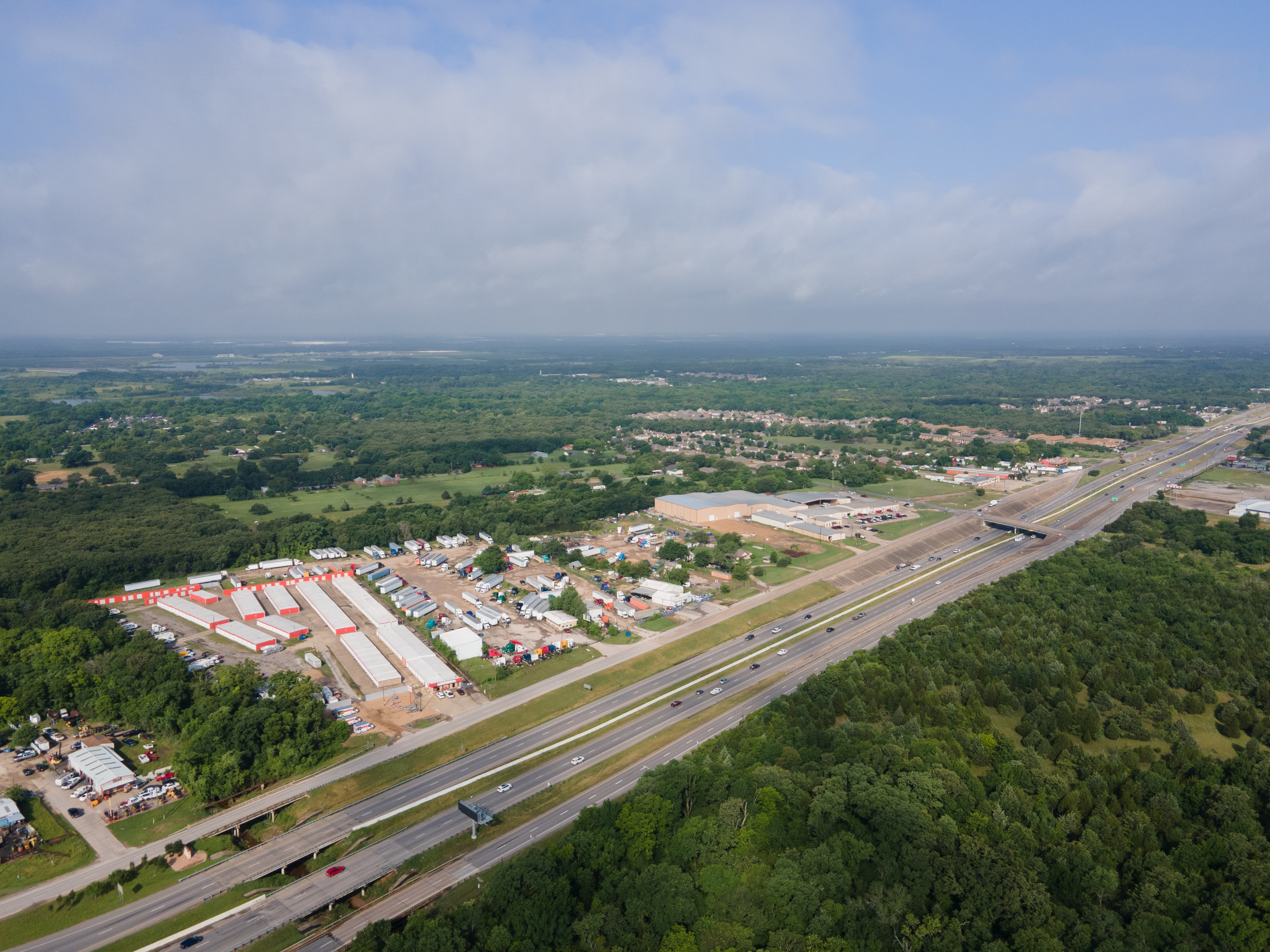 FreeUp Storage Seagoville from above